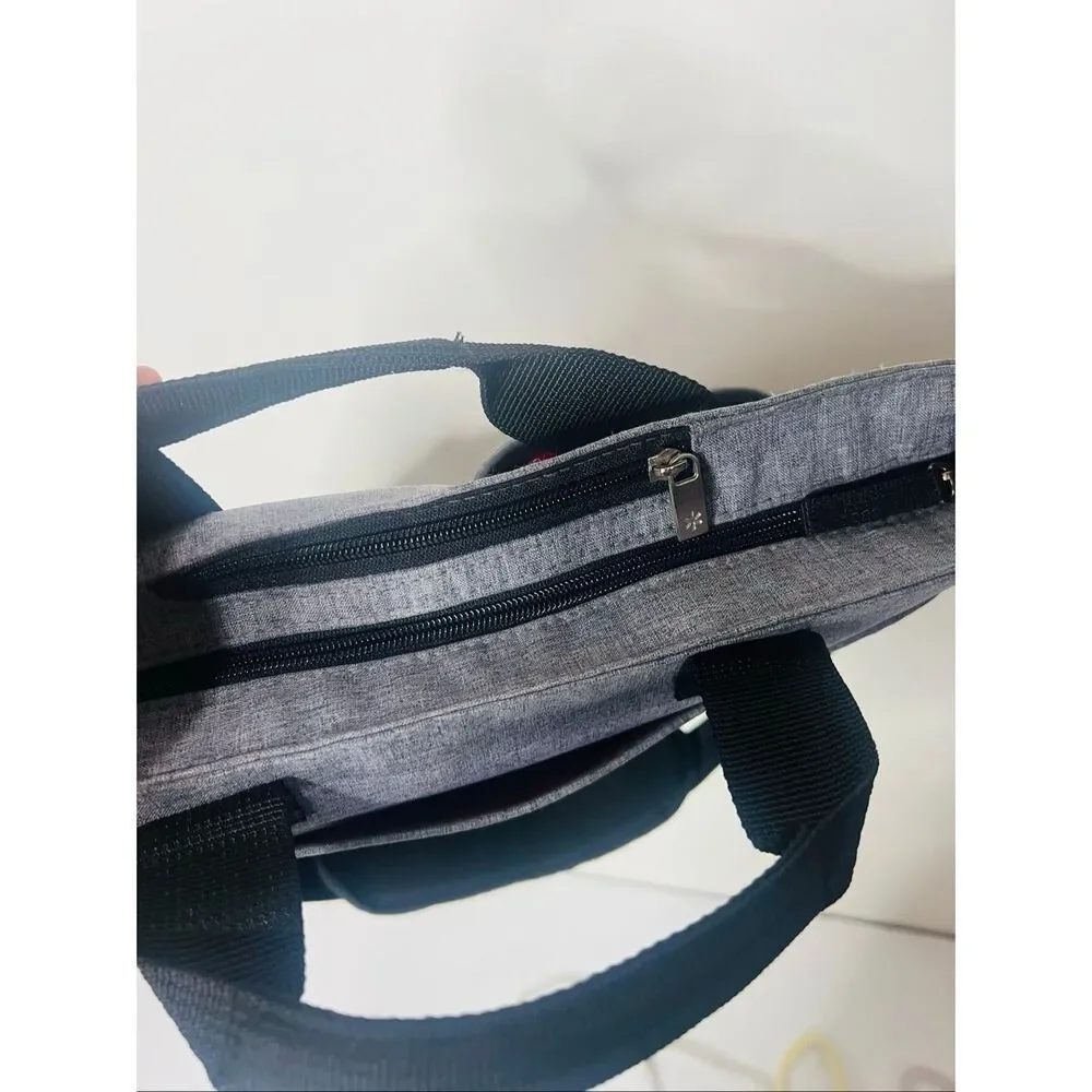 Skip Hop Gray Black Unisex Baby Bag